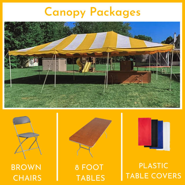 Canopy Packages For Casual Events