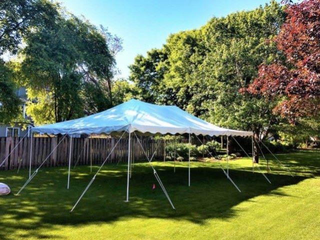 Rental store for canopy 20 x 30 white in Northeast Ohio