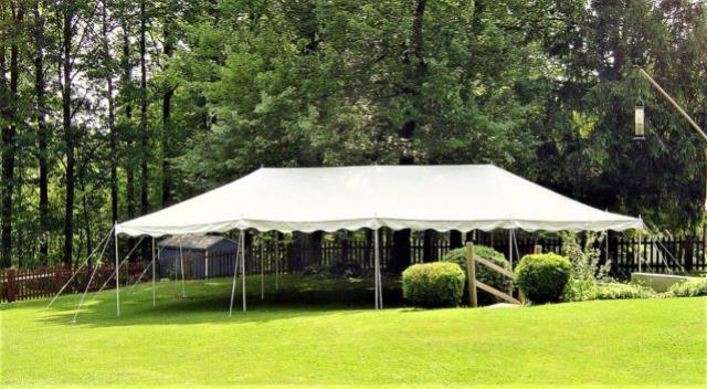 Rental store for canopy 20 x 40 white in Northeast Ohio