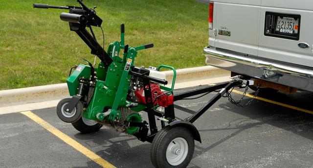 Rental store for trailer aerator sod cutter in Northeast Ohio