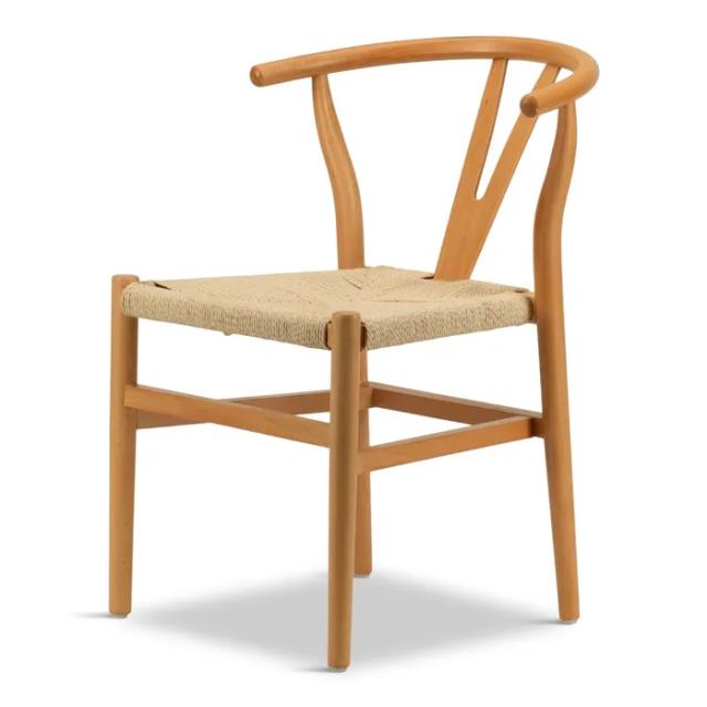 Rental store for chair wishbone natural in Northeast Ohio