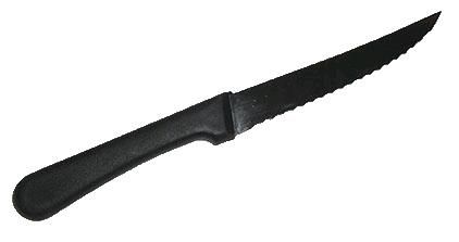 Rental store for knife steak black handle 5 pk in Northeast Ohio