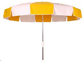 Rental store for table umbrella yellow wht w 48 inch rnd in Northeast Ohio