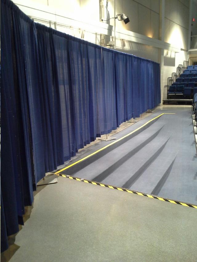 Rental store for blue drape 8 foot in Northeast Ohio