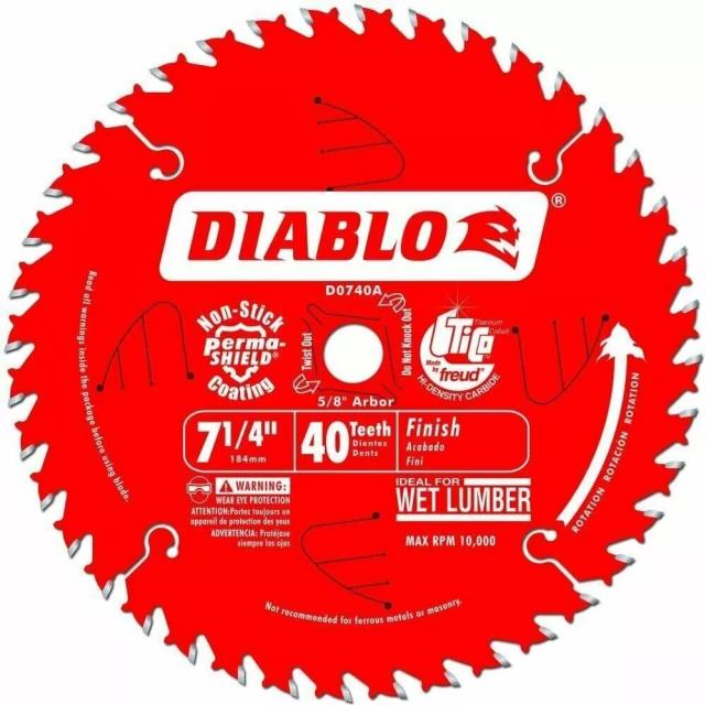 Rental store for circ saw 7 inch 40t thin kerf in Northeast Ohio