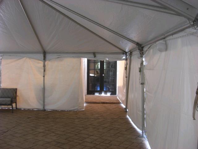 Rental store for tent wall solid fiesta 7 foot x 20 foot in Northeast Ohio