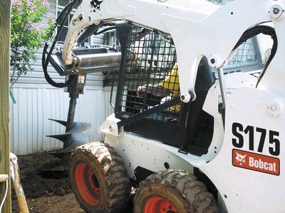 Rental store for loader attach auger drive unit in Northeast Ohio