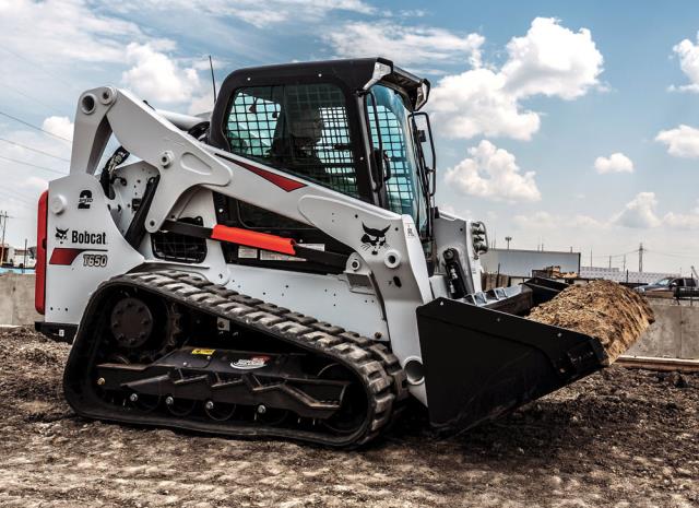 Rent skid steers and track loaders